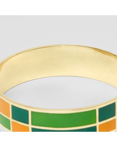 Bracelet Rainbow gold green
