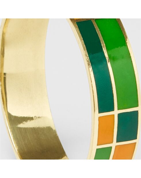Bracelet Rainbow gold green