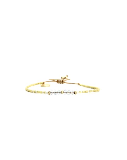 Bracelet Grey Sand Elena Camaïeu de gris, blanc, doré