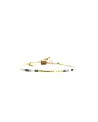 Bracelet Grey Sand Alice Camaïeu de gris, blanc, doré