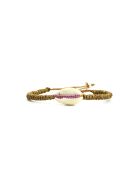 Bracelet Pretty Woman Léa mauve, violet orchidée, vert d'eau, doré