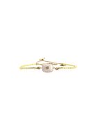 Bracelet Grey Sand Alix Camaïeu de gris, blanc, doré