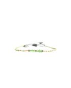 Bracelet Rainbow Kiss Elena rose fluo, corail rosé fluo, vert fluo, argent