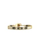 Bracelet Grey Sand Lina Camaïeu de gris, blanc, doré