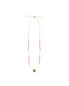 Sautoir Sunny  corail, doré