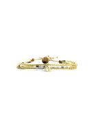 Bracelet Grey Sand Swen Camaïeu de gris, blanc, doré
