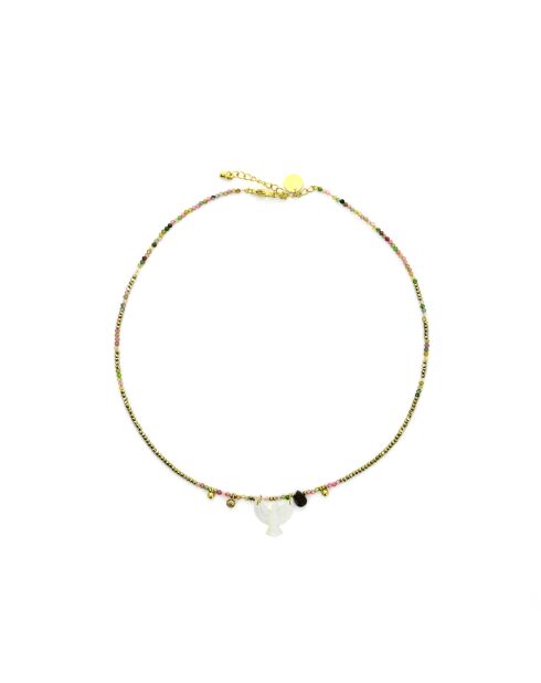 Collier Birdy  multicolore