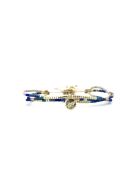 Bracelet Majorelle Emy bleu, champagne, doré