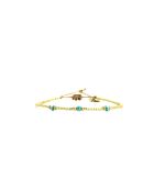 Bracelet Bora Bora Nina Turquoise, blanc, doré