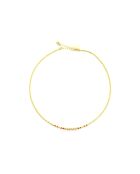 Collier May  corail, doré