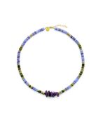 Collier Alison  mauve, doré