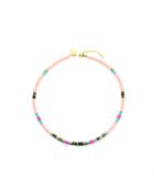 Collier Ibiza Beach  rose, turquoise