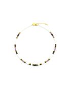 Collier Ibiza Beach  blanc, mauve