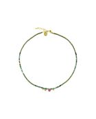 Collier Gabrielle  turquoise, vert