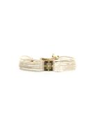 Bracelet Grey Sand Keira Camaïeu de gris, blanc, doré