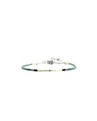 Bracelet Calanque d'En Vau Alice Vert turquoise, noir, argent