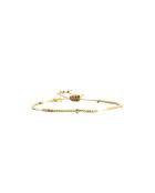 Bracelet White Coconut Emma caramel, vanille, nacre, doré