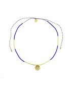 Sautoir Sunny  bleu, doré