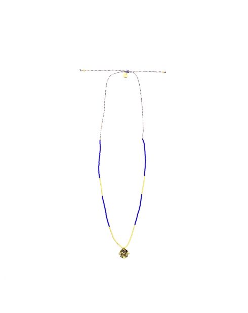 Sautoir Sunny  bleu, doré