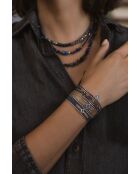 Bracelet Majorelle Swen bleu, champagne, doré