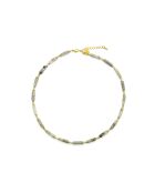 Collier Madison  gris, doré