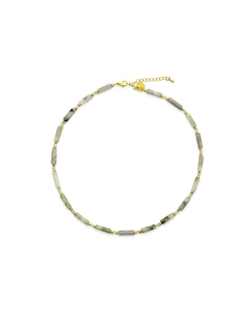 Collier Madison  gris, doré
