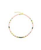 Collier Ibiza Beach  rose, multicolore