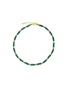 Collier Madison  vert, doré
