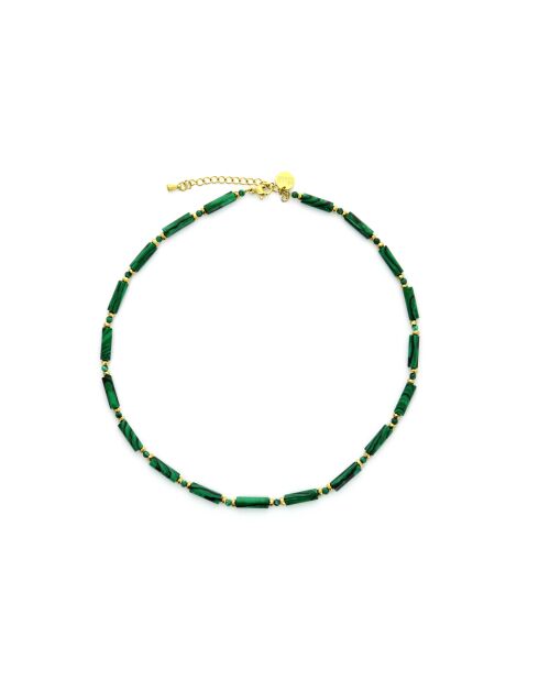 Collier Madison  vert, doré