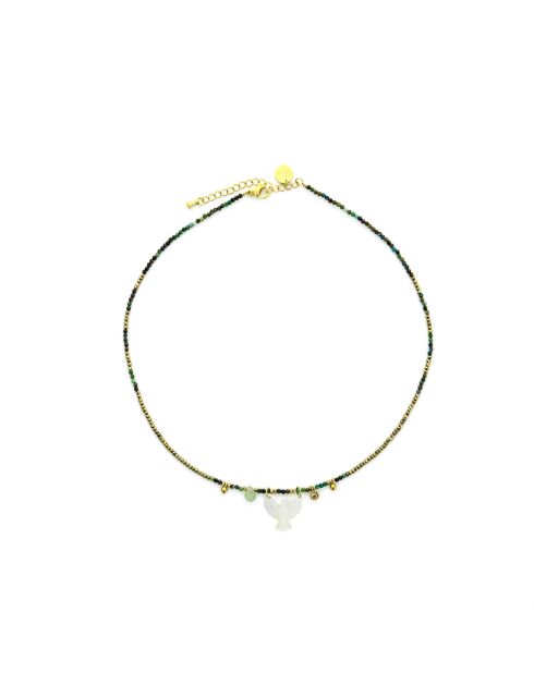 Collier Birdy  turquoise