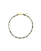 Collier Madison  turquoise, doré