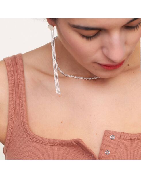 Boucles d'Oreilles Argent Lana