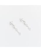 Boucles d'Oreilles Argent Kiana Oxyde de Zirconium