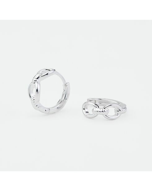 Boucles d'Oreilles Argent Loicia