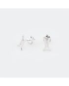 Boucles d'Oreilles Argent Django Oxyde de Zirconium