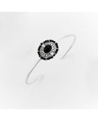 Bracelet en Argent noir