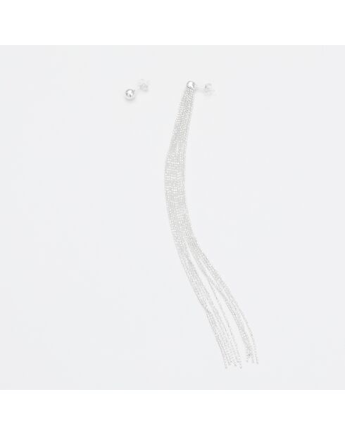 Boucles d'Oreilles Argent Ode