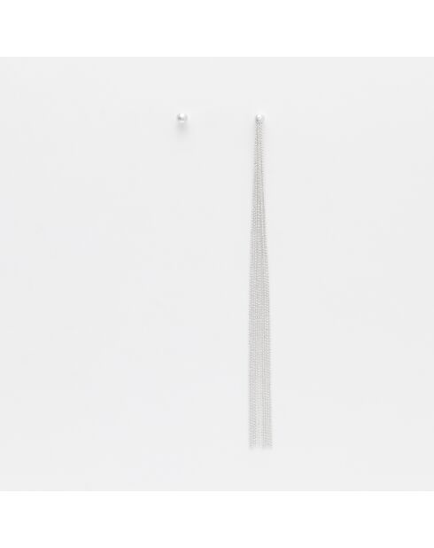 Boucles d'Oreilles Argent Ode