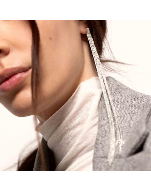 Boucles d'Oreilles Argent Ode