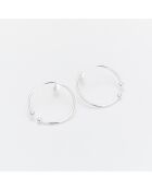 Boucles d'Oreilles Argent Chantal