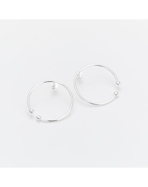 Boucles d'Oreilles Argent Chantal