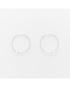 Boucles d'Oreilles Argent Chantal