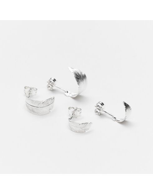 Boucles d'Oreilles en Argent