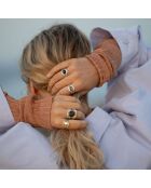 Bague Triple Argent et Laiton