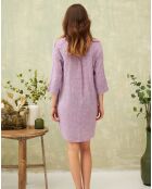 Robe Martha heliotrope/blush