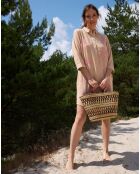 Robe Martha sarasin/lipstick