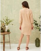 Robe Martha sarasin/lipstick