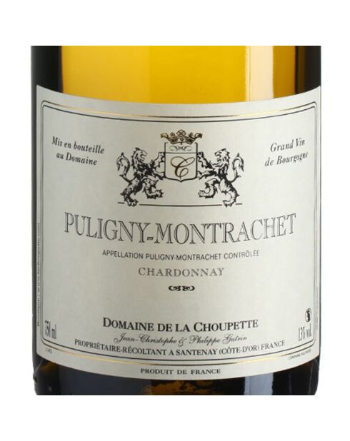 1 Puligny-Montrachet 2023 Dom. de La Choupette 75cl