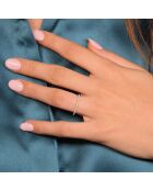 Bague Belle Alliance Tour Complet Diamants 0.16 ct or blanc