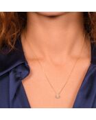 Pendentif Mon Brillant Diamants 0.12 ct or jaune